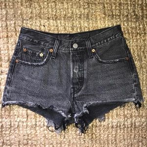 Levi’s 501 Mid-Rise Denim Shorts